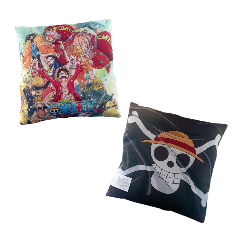 Housse de Coussin One Piece Luffy Kawaii - Boutique One Piece