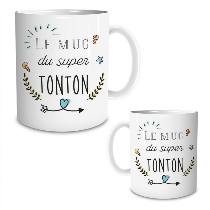 Ensemble Mug et Chaussettes Super Marraine - Cadeau Marraine Original