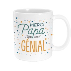 Mug Merci Papa d'être aussi Génial