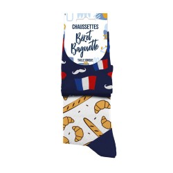 Chaussettes Humoristiques Plats et Boissons Mythiques