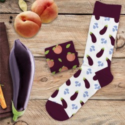 Chaussettes Humoristiques Plats et Boissons Mythiques