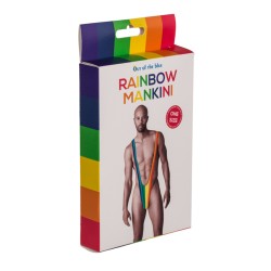Mankini Arc-en-Ciel Multicolore Insolite