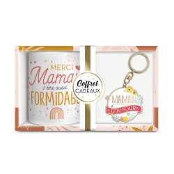 Coffret Mug et Porte-Clés Fantaisie
