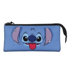 Trousse Triple Stitch 3D Disney Bleue
