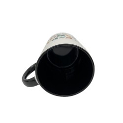 Mug Noir Papa d'Amour en Pause