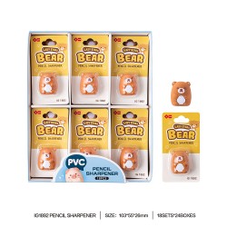 Taille-Crayons Animaux Kawaii 3D