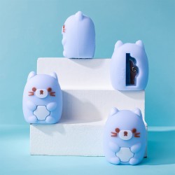 Taille-Crayons Animaux Kawaii 3D