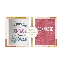 Coffret Cadeaux Paillettes Fantaisie - Tasse & Chaussettes