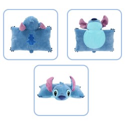 Coussin Peluche 2 en 1 Stitch Disney 3D
