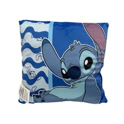 Coussin Stitch Carré Disney Bleu