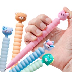 Crayon Spirales Animaux Kawaii