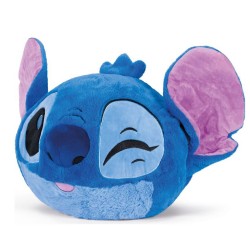 Coussin Peluche Chauffe-Mains Stitch Angel 3D Disney 3 en 1