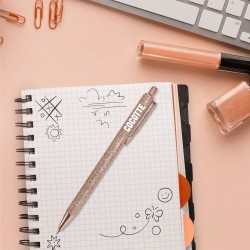 Stylo à Paillettes Mot Fantaisie