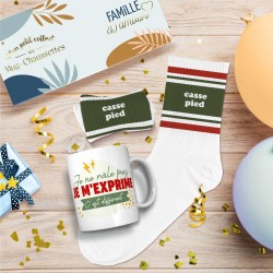 Coffret Mug et Chaussettes Fantaisie pour Homme