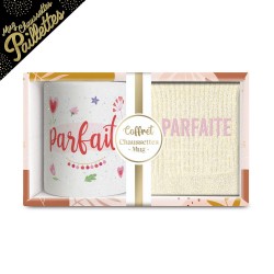 Coffret Cadeaux Paillettes Fantaisie - Tasse & Chaussettes