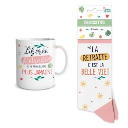Coffret Mug et Chaussettes Fantaisie