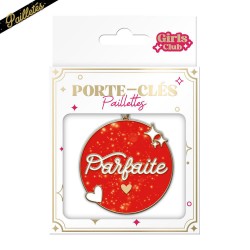 Porte-Clés Paillettes Mot Fantaisie