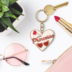 Porte-Clés Paillettes Mot Fantaisie