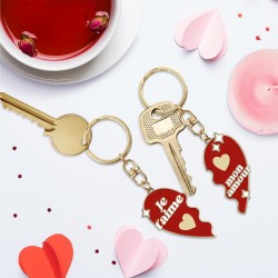 Porte-Clés Duo Je t'aime mon Amour