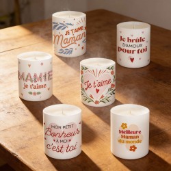 Bougie Fantaisie Je t'aime