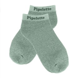 Socquettes Paillettes Colorées Mot Fantaisie