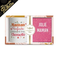 Coffret Cadeaux Paillettes Fantaisie - Tasse & Chaussettes