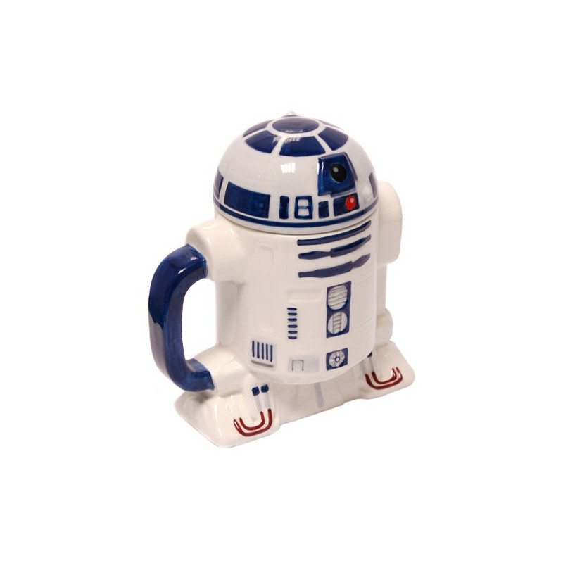 Mug en trois dimensions à l'effigie de R2D2