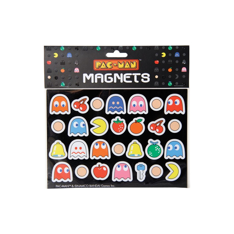 Aimants magnétiques pour frigo du célèbre jeu d'arcade PACMAN