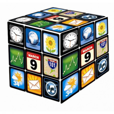 ICUBE APP SMARTPHONE - FAÇON RUBIK'S CUBE