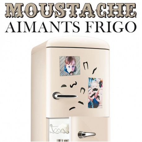 Aimants pour Frigo Moustaches