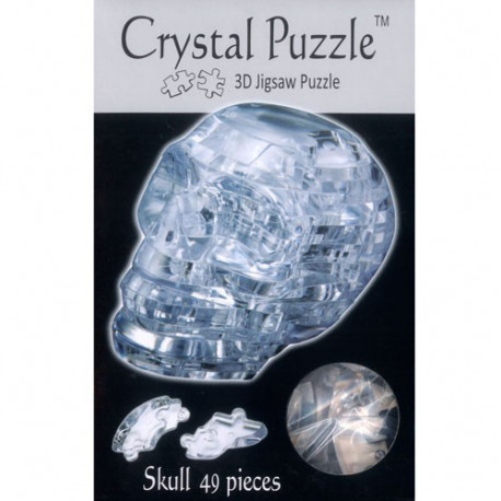 L'image du puzzle 3d crâne de crystal