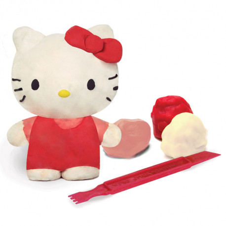Exemple de pâte à modeler Hello Kitty