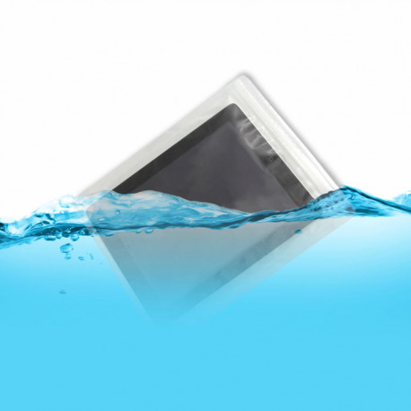 Protégez totalement votre iPad de l'eau et du sable avec ce lot de deux sacs étanches pour iPad… Et profitez de toutes ses fonctions… même au bord de l'eau !