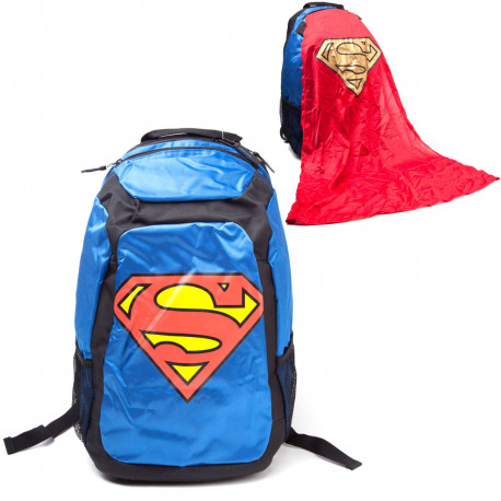Mettez-vous dans la peau de Superman et devenez le Man of Steel de votre quartier ! Ce sac à dos original, aux couleurs de votre super-héros favori, est le cadeau insolite pour la rentrée scolaire ! 