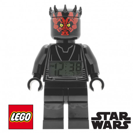 Envie de se réveiller chaque matin aux côtés d’un héros de la saga Star Wars ? Possible avec ce réveil Lego Star Wars au design de Dark Maul ! Soyez à l’heure Sith...