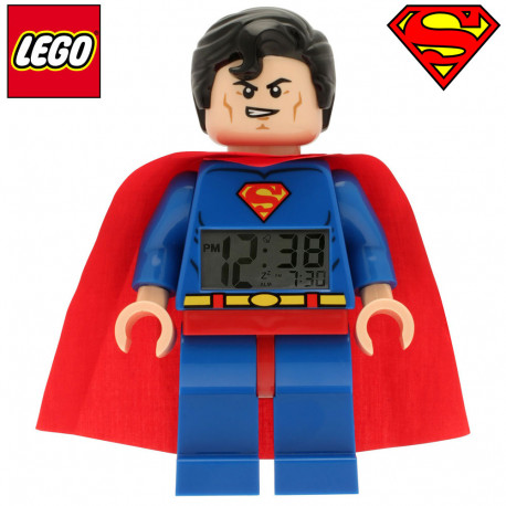 Image du réveil Lego super héros Superman