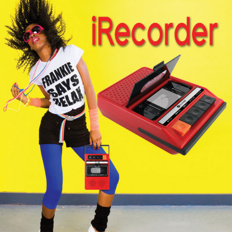 Ce magnétophone rétro pour iPhone vous permet un retour en enfance... tout en étant à la pointe de la technologie ! L’iRecorder amplifie le son des musiques sortant de votre iPhone ! Un objet geek et vintage !