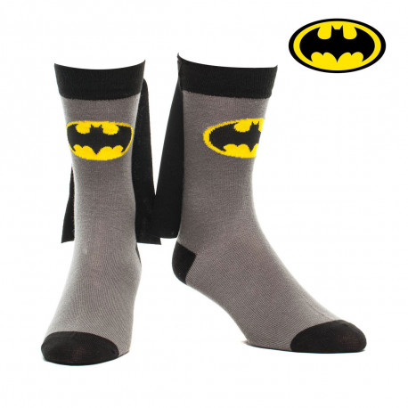 CHAUSSETTES BATMAN AVEC CAPE