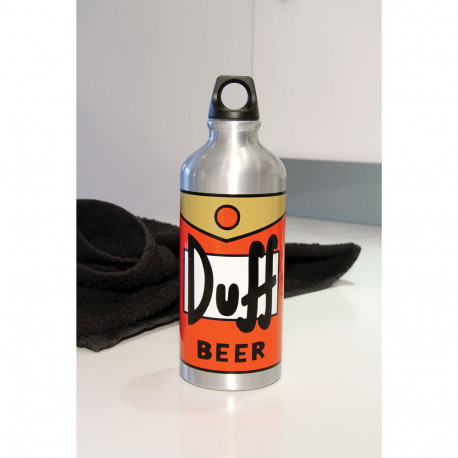 La bière favorite d’Homer est mise en avant sur cette gourde Simpsons so fun : la mythique Duff Beer