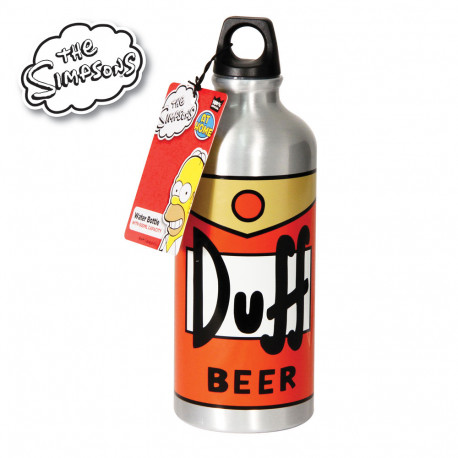 La bière favorite d’Homer est mise en avant sur cette gourde Simpsons so fun : la mythique Duff Beer ! Objet geek par excellence, elle se révélera indispensable au bureau ou lors de déplacements ! A la vôtre...