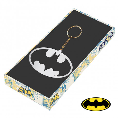 Ce porte-clés Batman arbore le logo de l’homme chauve-souris pour ajouter une touche geek à votre trousseau de clés ! En métal, ce porte-clés geek est un indispensable pour les amateurs du super-héros !