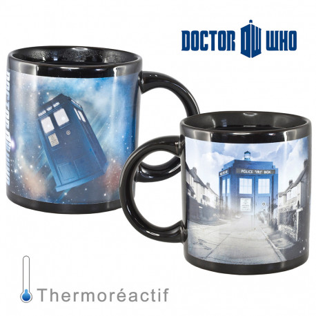 Photo du mug thermoréactif Dr Who