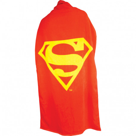 Affichez fièrement votre corps bodybuildé sous cette cape Superman... qui est en fait une serviette à utiliser à la sortie du bain ou sur la plage ! Un cadeau de super-héros ultra-geek qui fera plaisir aux passionnés de comics...