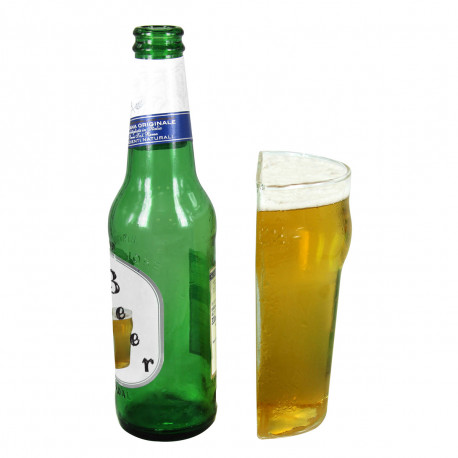 Les amateurs de bière, qui aiment consommer avec modération, seront ravis de ce verre à bière demi-pinte