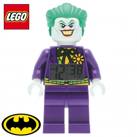 Entamez la journée avec ce réveil des plus geeks à l’effigie de l’emblématique Joker, ennemi juré de Batman ! Ce superbe réveil Lego est un must-have pour tous les aficionados des comics et des gadgets geeks originaux ! 