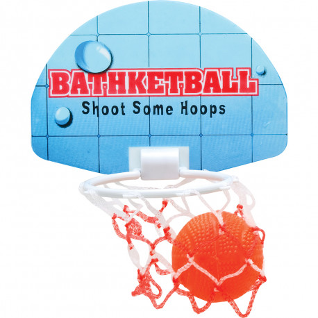  Adoptez ce jeu pour le bain avec un panier et trois mini ballons de basket