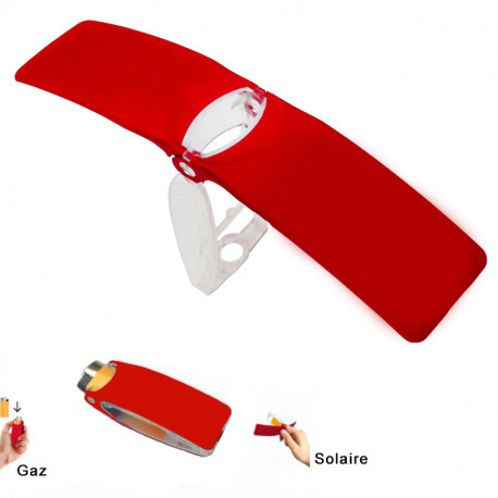 Découvrez la puissance de l’énergie solaire grâce au B*Fly, le briquet bi-énergie solaire et gaz qui fera des envieux… Un mini gadget ingénieux, écolo et original à posséder de toute urgence ! Optez pour votre coloris préféré !