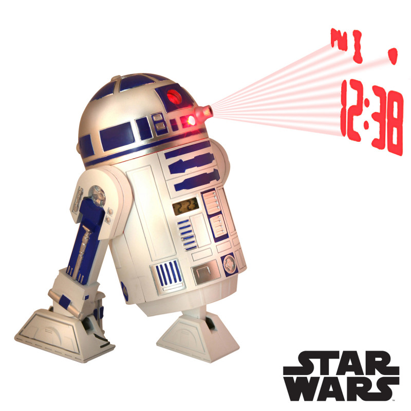 Réveil à l'effigie de R2-D2 dans Star Wars