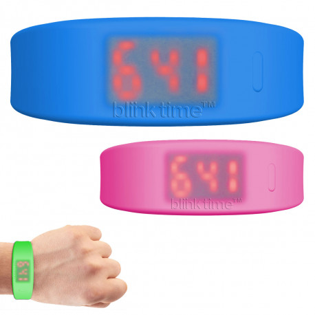 MONTRE-BRACELET LUMINEUSE