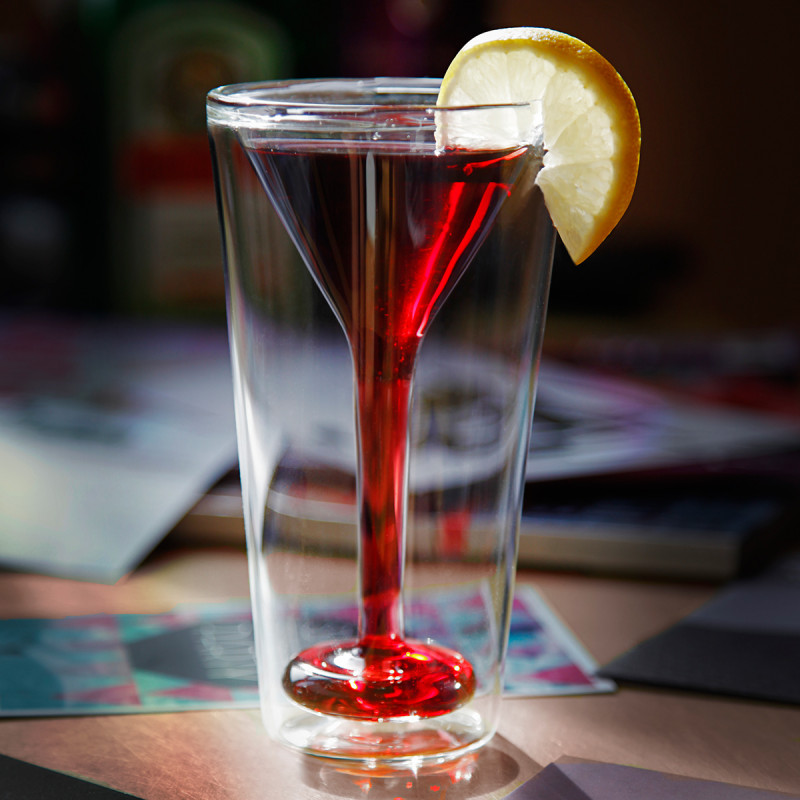 Glasstini, le Verre à Apéritif, Cadeau Apéritif sur Logeekdesign.com